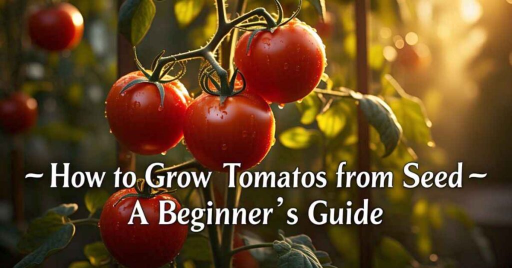 How to Grow Tomatoes from Seed