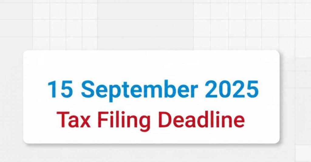 ITR Filing Last Date 2025